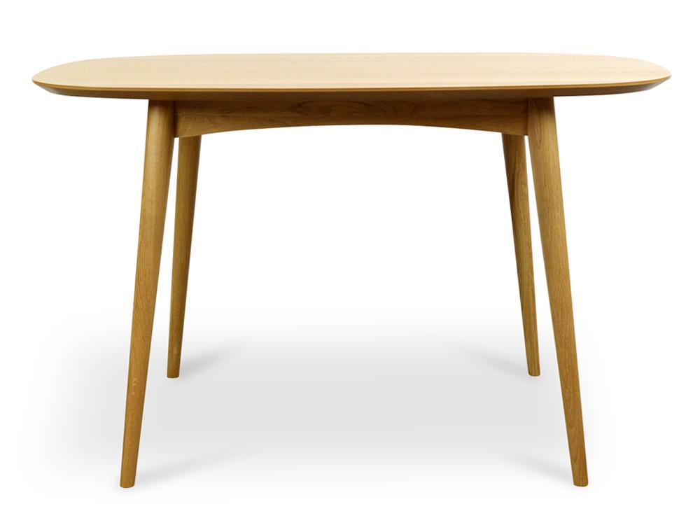Johansen Scandinavian 1.3m Fixed Dining Table - Natural Dining Table VN-Core