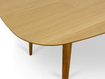 Johansen Scandinavian 1.3m Fixed Dining Table - Natural DT782-VN