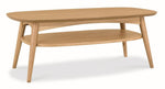 Johansen Scandinavian 109cm Oak Rectangle Coffee Table - Natural Coffee Table VN-Core   