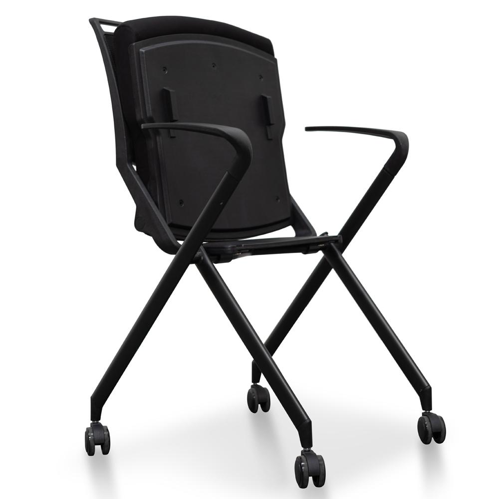 Josh Mesh Office Visitor Chair - Black Office Chair Sun Desk-Core   