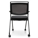 Josh Mesh Office Visitor Chair - Black Office Chair Sun Desk-Core   
