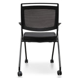 Josh Mesh Office Visitor Chair - Black Office Chair Sun Desk-Core   