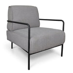 Ken Fabric Lounge Chair - Light Grey - Last One Armchair LF-Core