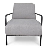 Ken Fabric Lounge Chair - Light Grey - Last One Armchair LF-Core