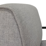 Ken Fabric Lounge Chair - Light Grey - Last One Armchair LF-Core