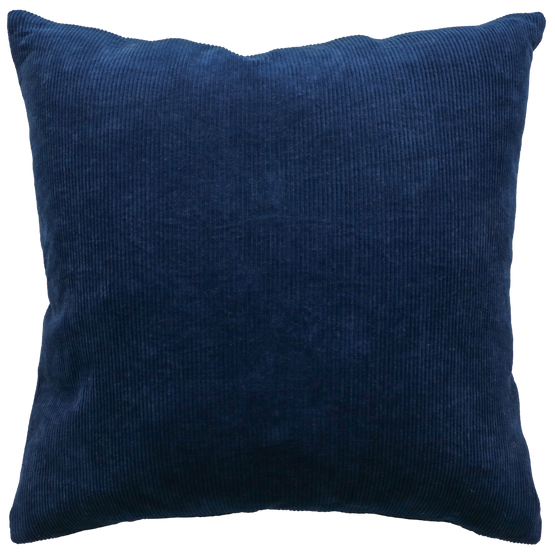 Ollo Kenzo Cotton Corduroy Cushion - Navy Cushion Furtex-Local   