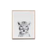 Lovable Cub Framed Wall Art Print AR5526-WA