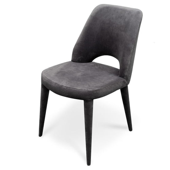 Lyla Velvet Dining Chair - Dark Grey DC2475-ML