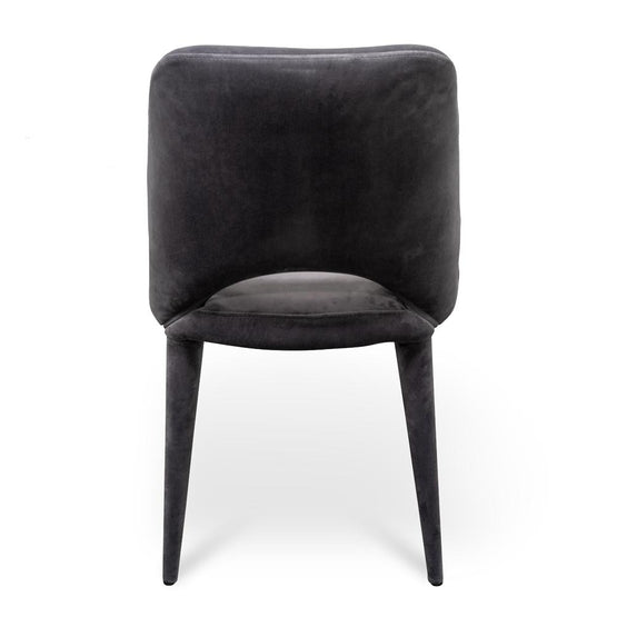 Lyla Velvet Dining Chair - Dark Grey DC2475-ML