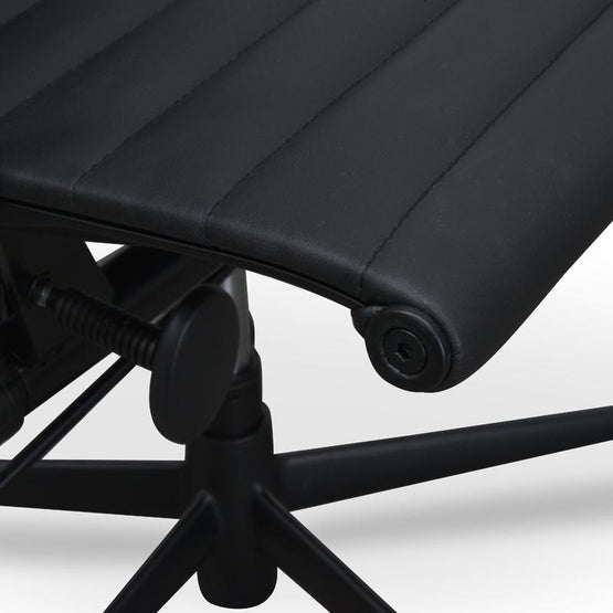 Floyd Low Back Office Chair - Full Black OC121