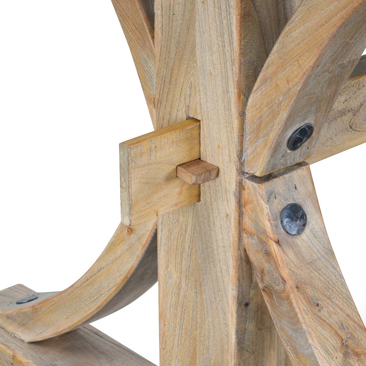 Marcus Reclaimed Elm Wood Dining Table 2M - Natural Dining Table Reclaimed-Core   