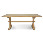Marcus Reclaimed Elm Wood Dining Table 2M - Natural Dining Table Reclaimed-Core   