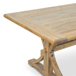Marcus Reclaimed Elm Wood Dining Table 2M - Natural Dining Table Reclaimed-Core   