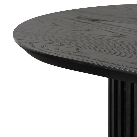 Marty 2.2m Wooden Dining Table - Black Oak Dining Table Century-Core   