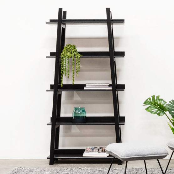 Mayson Bookshelf - Black Oak Shelves Century-Core   