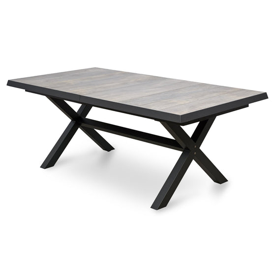 Memphis Extendable Ceramic Top Outdoor Dining Table - Grey OD3822-MT