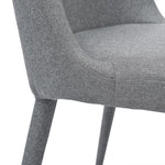 Millie Fabric Dining Chair - Coin Grey Dining Chair Homei-Core