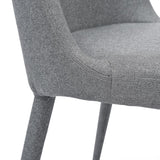 Millie Fabric Dining Chair - Coin Grey Dining Chair Homei-Core