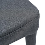 Millie Fabric Dining Chair - Gunmetal Grey - Last One Dining Chair Homei-Core   