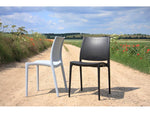 Mode Indoor / Outdoor Dining Chair - Silver Grey Outdoor Chair Furnlink-Local   