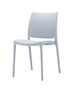 Mode Indoor / Outdoor Dining Chair - Silver Grey Outdoor Chair Furnlink-Local   