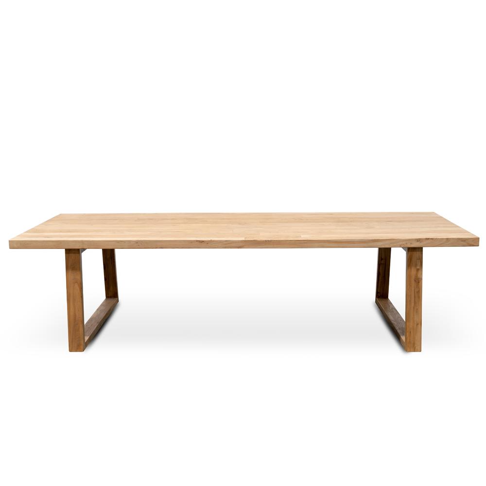 Naples Reclaimed 3m Wooden Dining Table - Natural Dining Table Reclaimed-Core