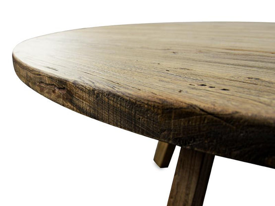 Nena Reclaimed 1.25m Round Wooden Dining Table DT572