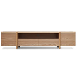 New York Lowline 2.1m Wooden TV Entertainment Unit - Full Natural TV/Entertainment Unit Better B-Core   