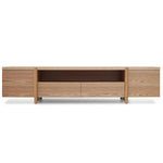Ex Display - New York Lowline 2.1m Wooden TV Entertainment Unit - Full Natural TV/Entertainment Unit Better B-Core   