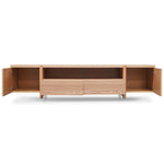 New York Lowline 2.1m Wooden TV Entertainment Unit - Full Natural TV/Entertainment Unit Better B-Core   