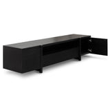 New York Lowline 2.1m Wooden TV Entertainment Unit - Black Oak TV/Entertainment Unit Better B-Core   