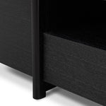 New York Lowline 2.1m Wooden TV Entertainment Unit - Black Oak TV/Entertainment Unit Better B-Core   