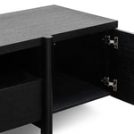 New York Lowline 2.1m Wooden TV Entertainment Unit - Black Oak TV/Entertainment Unit Better B-Core   