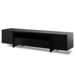 New York Lowline 2.1m Wooden TV Entertainment Unit - Black Oak TV/Entertainment Unit Better B-Core   