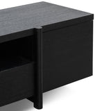 New York Lowline 2.1m Wooden TV Entertainment Unit - Black Oak TV/Entertainment Unit Better B-Core   