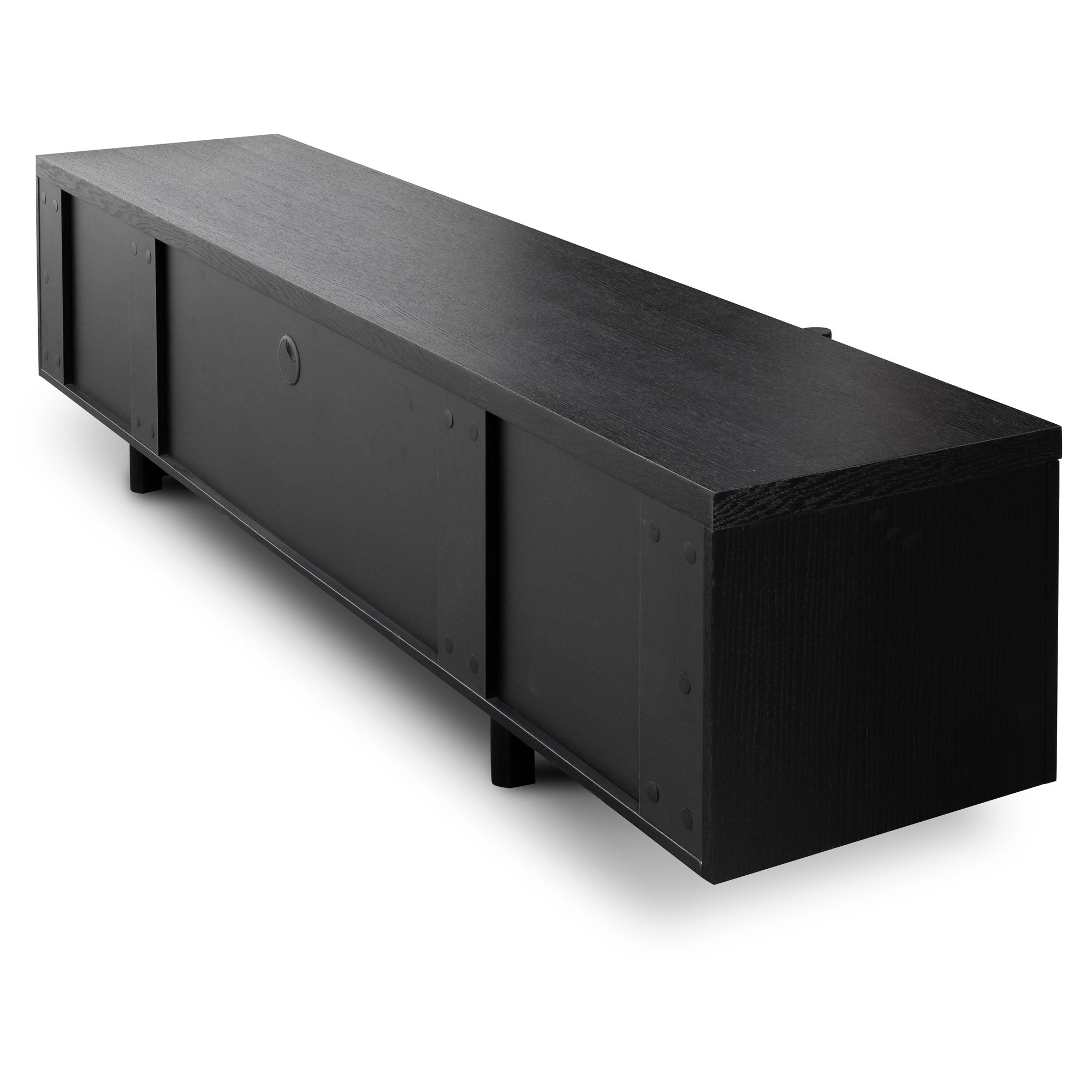 New York Lowline 2.1m Wooden TV Entertainment Unit - Black Oak TV/Entertainment Unit Better B-Core   