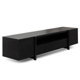 New York Lowline 2.1m Wooden TV Entertainment Unit - Black Oak TV/Entertainment Unit Better B-Core   