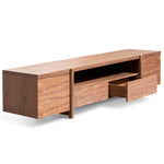 New York Lowline 2.1m Wooden TV Entertainment Unit - Walnut TV/Entertainment Unit Better B-Core   