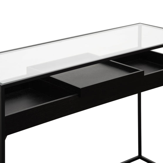 Norman Metal Frame Console - Black Console Table IGGY-Core   