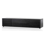 Ex Display - Norris 2m Entertainment TV Unit with Middle Drawer - Black Oak TV/Entertainment Unit Century-Core