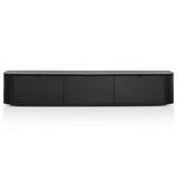 Ex Display -  Curve 2.4m TV Entertainment Unit - Black Oak TV/Entertainment Unit Century-Core   