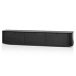 Ex Display -  Curve 2.4m TV Entertainment Unit - Black Oak TV/Entertainment Unit Century-Core   