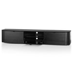 Ex Display -  Curve 2.4m TV Entertainment Unit - Black Oak TV/Entertainment Unit Century-Core   