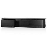 Ex Display -  Curve 2.4m TV Entertainment Unit - Black Oak TV/Entertainment Unit Century-Core   