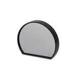 Set of 2 - Objekt 25cm Segment Mirror- Black Mirror Warran-Local   