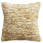 Ollo Oregon Mottled Cotton Cushion - Ochre Mustard Cushion Furtex-Local   