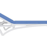 Pantha Outdoor Sun Lounger - Blue Sunlounger Furnlink-Local   