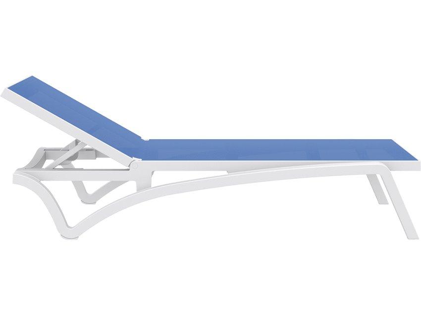 Pantha Outdoor Sun Lounger - Blue Sunlounger Furnlink-Local   
