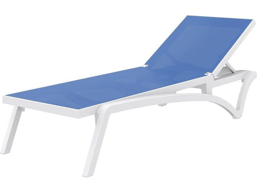 Pantha Outdoor Sun Lounger - Blue Sunlounger Furnlink-Local   
