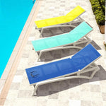 Pantha Outdoor Sun Lounger - Blue Sunlounger Furnlink-Local   